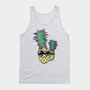 cool pineapple hawaii Tank Top